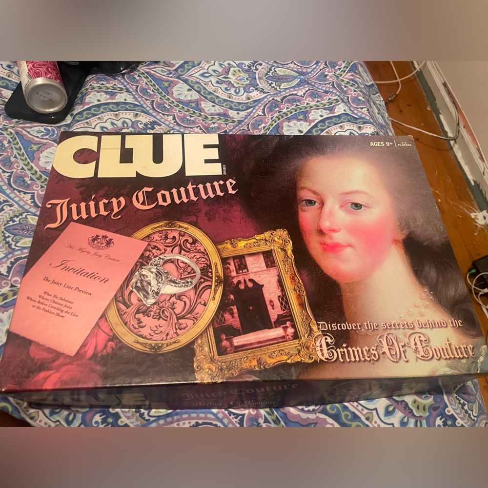 JUICY COUTURE CLUE (Boardgame)